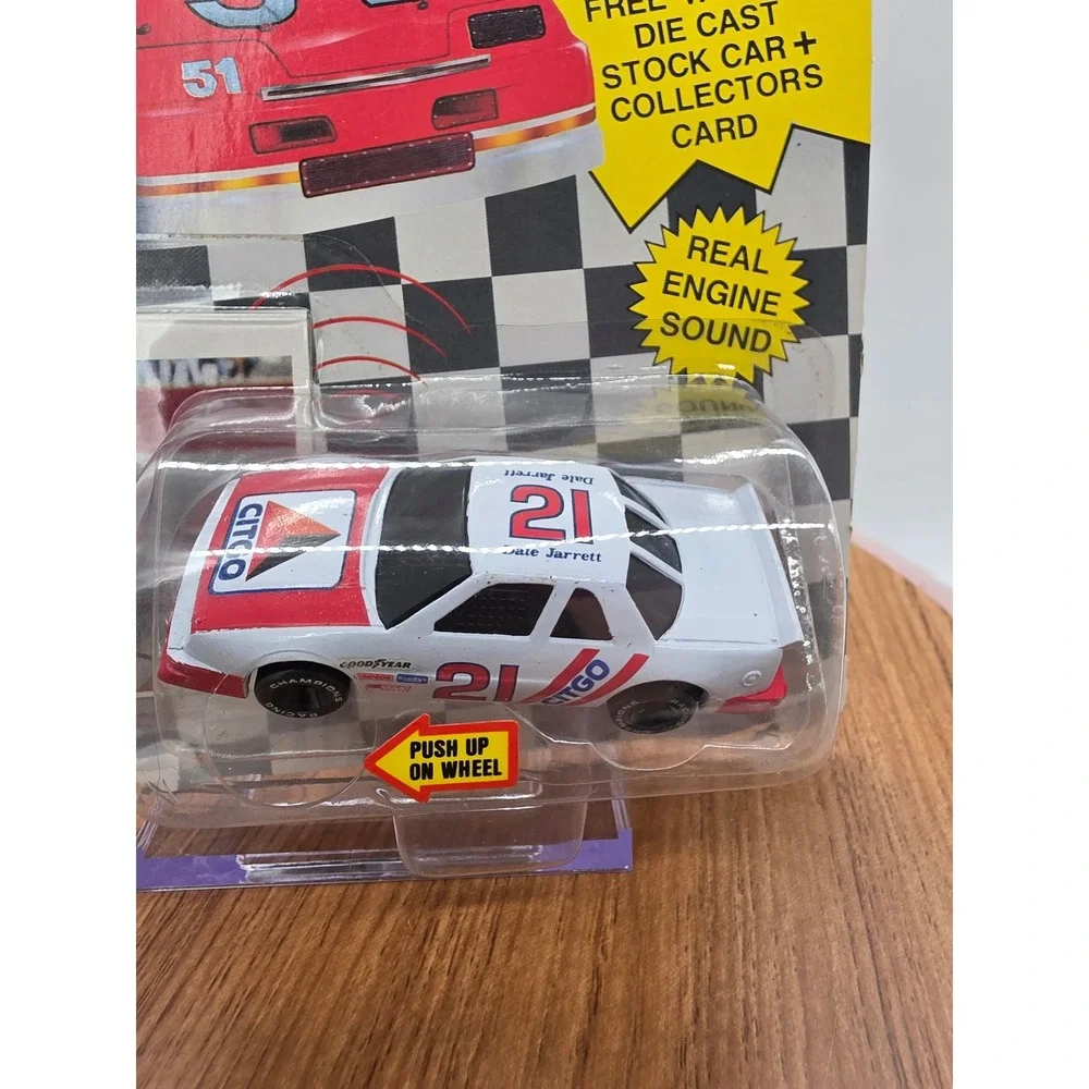 Racing Champions Dale Jarrett 21 Citgo Roaring Racers Sound Die Cast NASCAR 1991